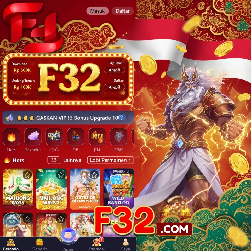 f32 Masuk - f32 Resmi
